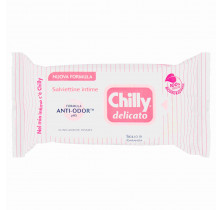 CHILLY DELICATE INTIMATE WIPES 12 PCS