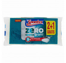 Abrasive sponge ZERO 2+1 SPONTEX