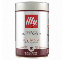 CAFÉ ESPRESSO INTENSE ILLY POT 250 GR