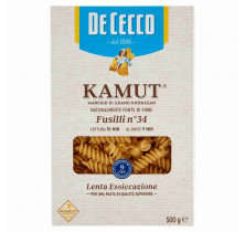 KAMUT PASTA FUSILLI DE CECCO 500 GR