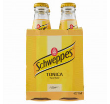 TONICA VETRO SCHWEPPES 18 CL x 4