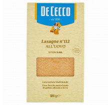 DE CECCO EGG LASAGNE 500 GR