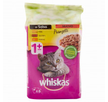 CAT FOOD LUNCHES C.WHITE1+ WHISKAS 50 GR x 6