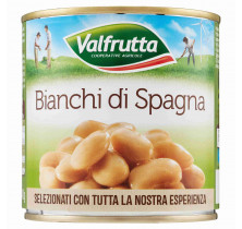 WHITE BEANS SPAIN MILK VALFRUTTA 400 GR x 3