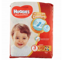 PANNOLINI UNISEX ULTRAKOMFORT 4-9KG HUGGIES x 21