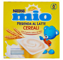 SNACK MON LAIT CÉRÉALES NESTLE' 100 GR x 4