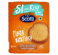 SICONRISO RUSKS WITHOUT LACTOSE SCOTTI 300 G