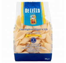 PASTA CONCHIGLIONI R.3126 ESPEC. DE CECCO 500 GR