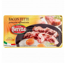 SMOKED BACON SLICES BERETTA 100 GR