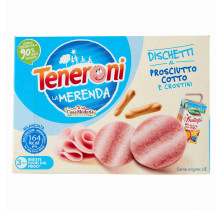 SNACK COOKED HAM + JUICE TENDERONI 170 GR