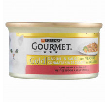 GOURMET GOLD TROUT/VEGETABLES CUBES 85 GR