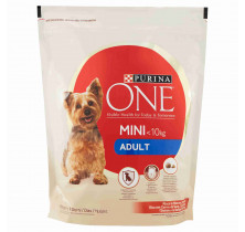 MINI ADULT DOG CROQUETTES MAN/RISO ONE 800 GR