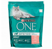 CROQUETAS DE SALMO/CEREALES PARA GATO UNO 800 GR