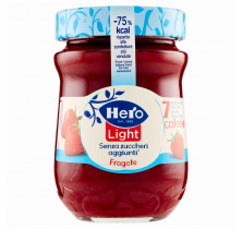 CONFITURE LÉGÈRE DE FRAISE HERO 280 GR