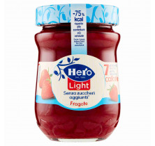 MERMELADA LIGERA DE FRESA HERO 280 GR