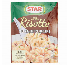 RISOTTO DE SETAS PORCINI ESTRELLA BOLSA 175 GR