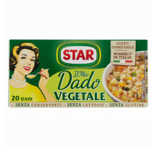 DADO VEGETALE 20 DADI STAR 200 GR