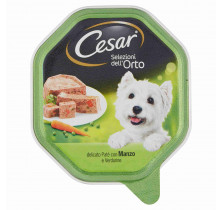 PATE'CANE BEEF/VEGETABLES CESAR 150 GR