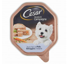 PATE'CANE CHICKEN/GAME/VEGETABLES CESAR 150 GR