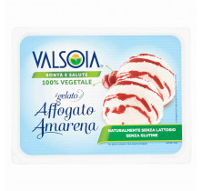 VALSOIA GLACE BLANCHE/CERISE 500 GR