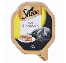 PATE'GATTO CLÁSICO POLLO SHEBA 85 GR