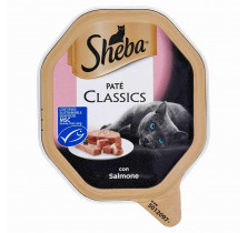 PATE'GATTO CLÁSICO SALMÓN SHEBA 85 GR