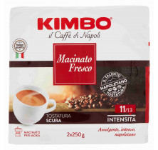 CAFÉ MOLIDO FRESCO KIMBO 250 GR x 2