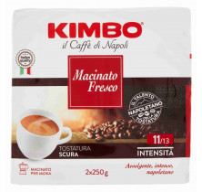 CAFFE' MACINATO FRESCO KIMBO 250 GR x 2