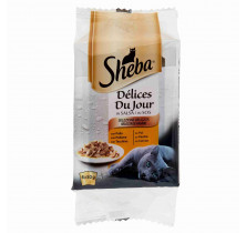 KATZENFUTTER DELICES SELEZ. DELICATA SHEBA 50...