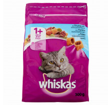 CAT BISCUITS ADULT 1+ TUNA WHISKAS 300 GR