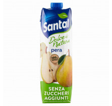 FRUIT JUICE WITHOUT SUGAR PRISMA PEAR SANTAL 1 LT