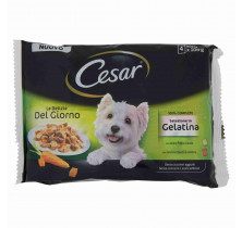 DOG FOOD DELICIOUS SELECTION CESAR JELLY 100 GR...