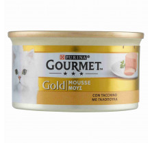 MOUSSE GATTO TACCHINO GOURMET GOLD 85 GR