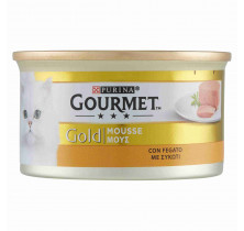 MOUSSE DE FOIE DE CHAT GOURMET GOLD 85 GR