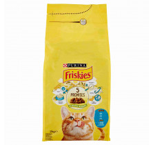 CAT CROQUETTES TUNA/VEGETABLES FRISKIES 2 KG