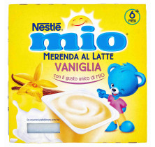 NESTLE' MY MILK VANILLE SNACK 100 GR x 4