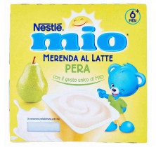 MY MILK PEAR NESTLE' SNACK 100 GR x 4