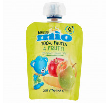 SNACK POCHETTE MIO 4 FRUITS NESTLE' 90 GR