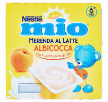 MON LAIT ABRICOT NESTLE' SNACK 100 GR x 4