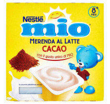 NESTLE' LAIT MON SNACK CACAO 100 GR x 4