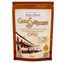 GRANA PADANO CR117 GRATED SORESINA 80 GR