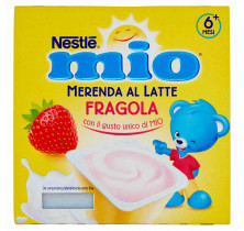 NESTLE' MY ERDBEER-MILCH-SNACK 100 GR x 4