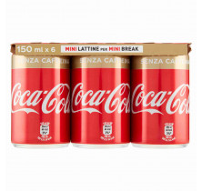 COCA COLA MINICAN CAFFEINE FREE CAN 15 CL x