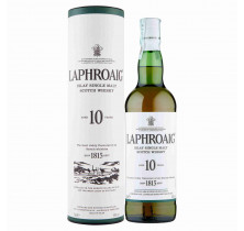 WHISKY ESCOCÉS 10 AÑOS AST. LAPHROAIG 70 CL