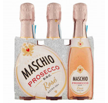 PROSECCO DOC ROSE' EXTRA DRY C.MASCHIO 20 CL x 3