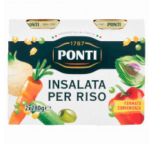 SALAD RICE SUNFLOWER OIL PONTI 280 GR x 2