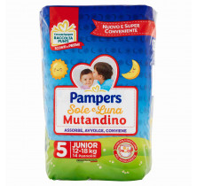 SUN AND MOON DIAPERS JUNIOR PANTS X14 PAMPERS