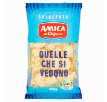 AMICA CHIPS TRANSPARENT GRILLED POTATOES 200 GR