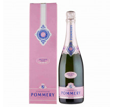 CHAMPAGNE BRUT ROSE ROYALE POMMERY COFFRET 75 CL