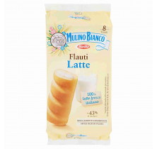 SNACK FLAUTI MILK X8 MULINO BIANCO 280 GR